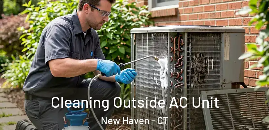 Cleaning Outside AC Unit New Haven - CT