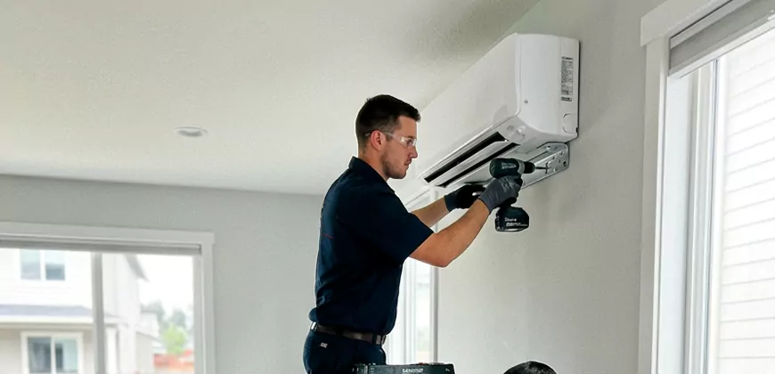 Split System Heating and Cooling Installation in New Haven