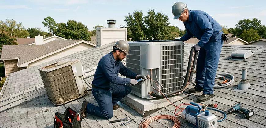 High-Efficiency Condenser Installation in New Haven